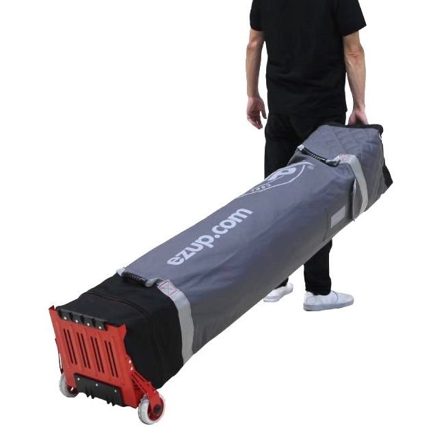 持ち運び楽々のイージーアップのローラーキャリーバッグ