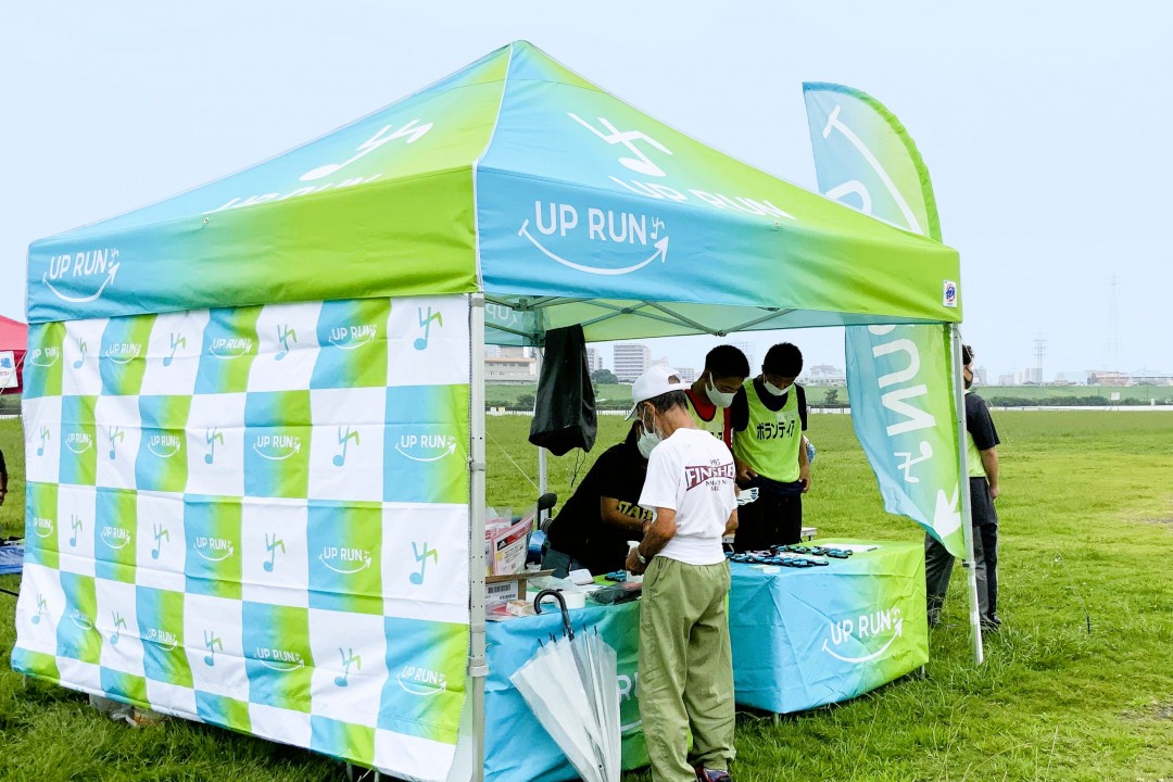 イージーアップテントオリジナ全面プリント