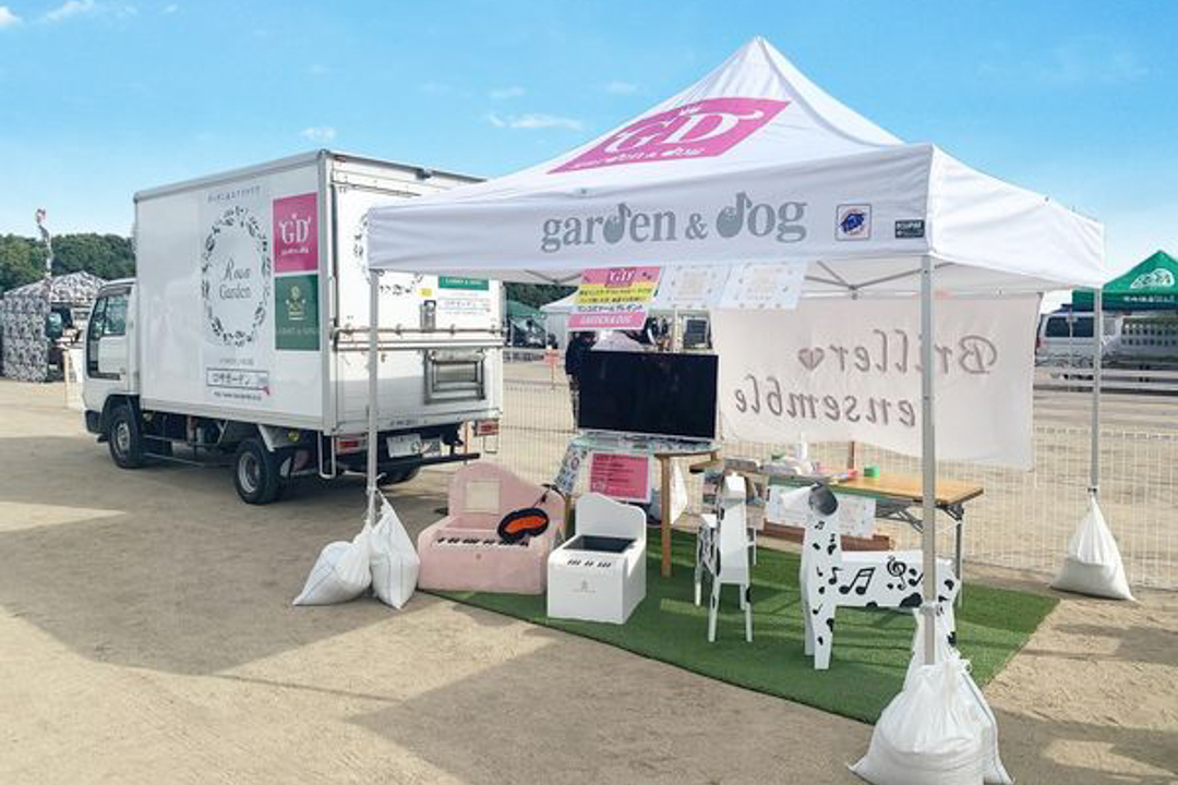 イージーアップテントオリジナルロゴプリント