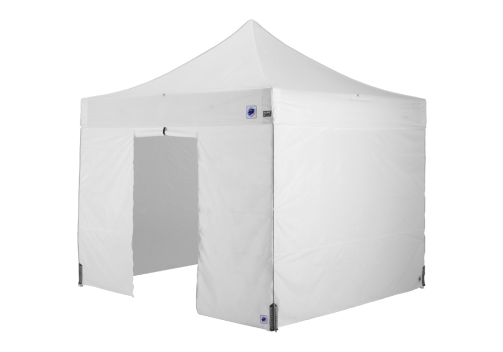 医療・防災用テントセット／3m（出入口）アルミ(出入口（ホワイト）)