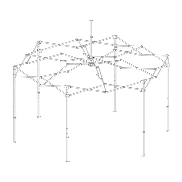 完成フレーム ハブ用 (六角形)