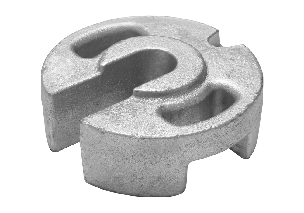 鋳物ウエイト 丸型 (20kg)(メッキ加工)