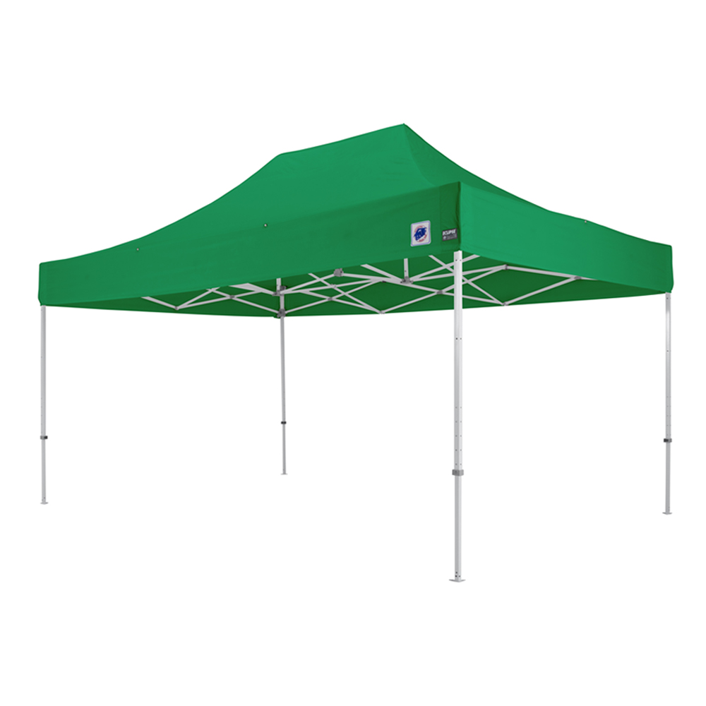 デラックス (3×4.5m) スチール(グリーン)