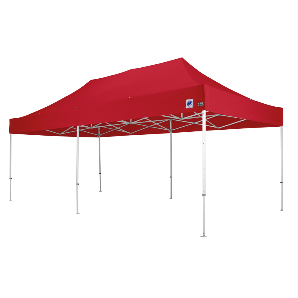 デラックス (3×6m) スチール(レッド)