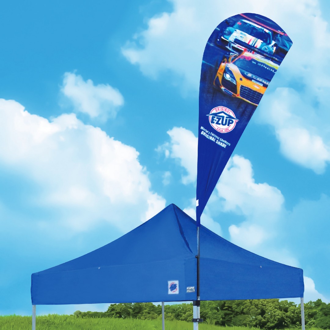 フラッグ［ティアドロップ］