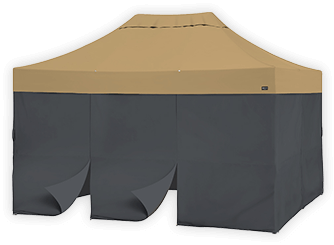 ベージュ×チャコールグレー