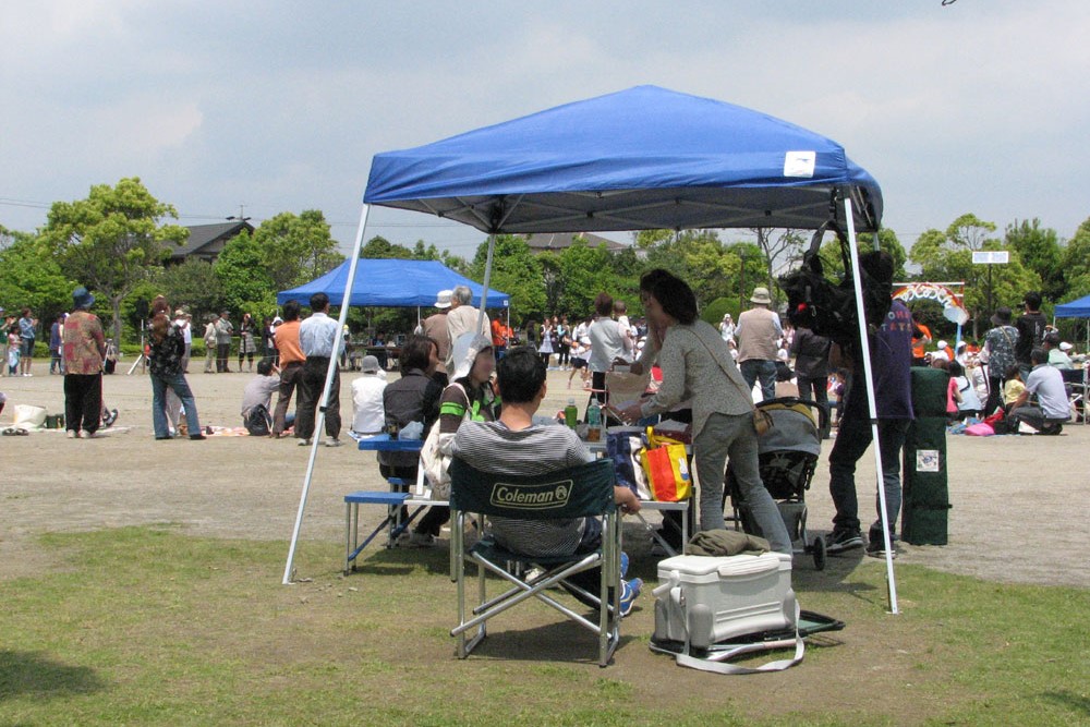 運動会にはタープテントがおすすめ！